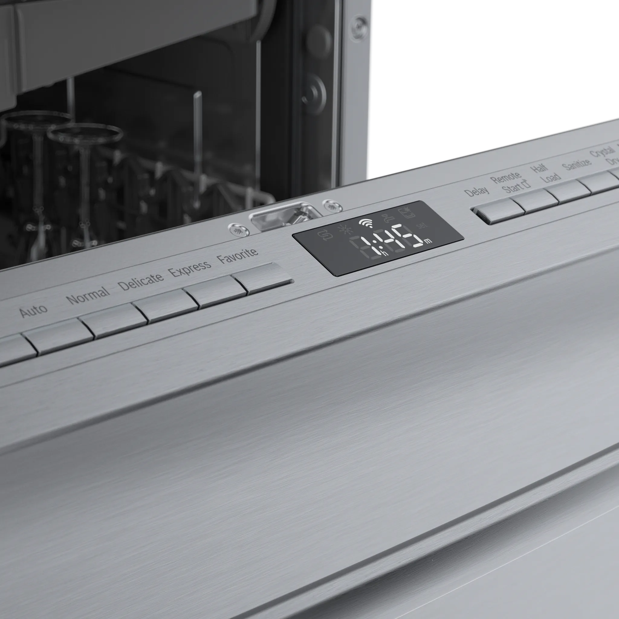 Bosch 800 Series Stainless Steel 24" Built In Dishwasher