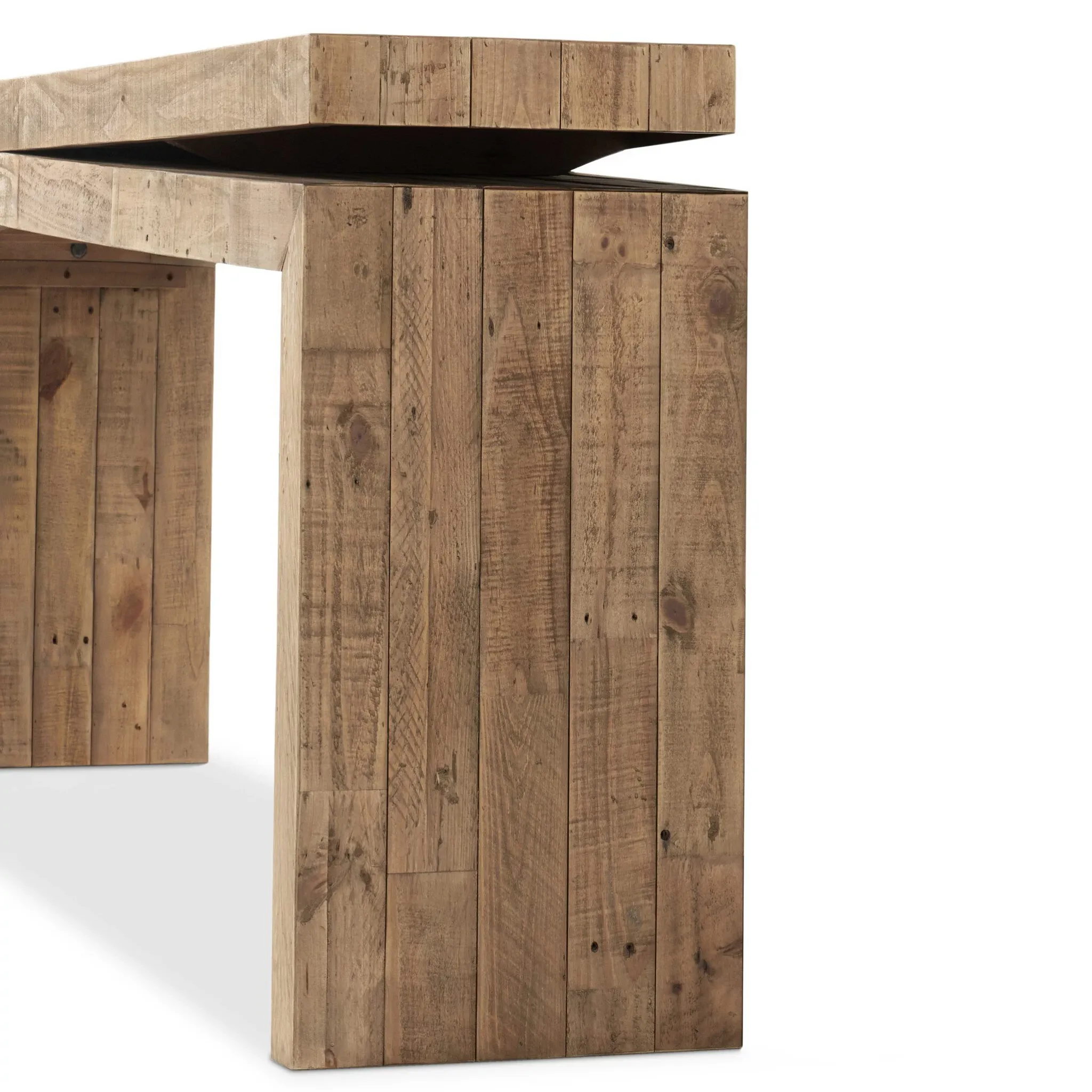 Naten Light Tone 94" Console Table