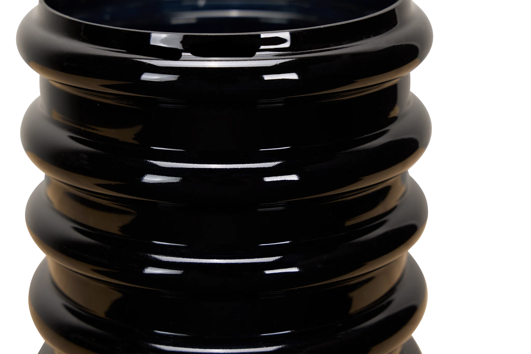 Aysu Black Medium Vase