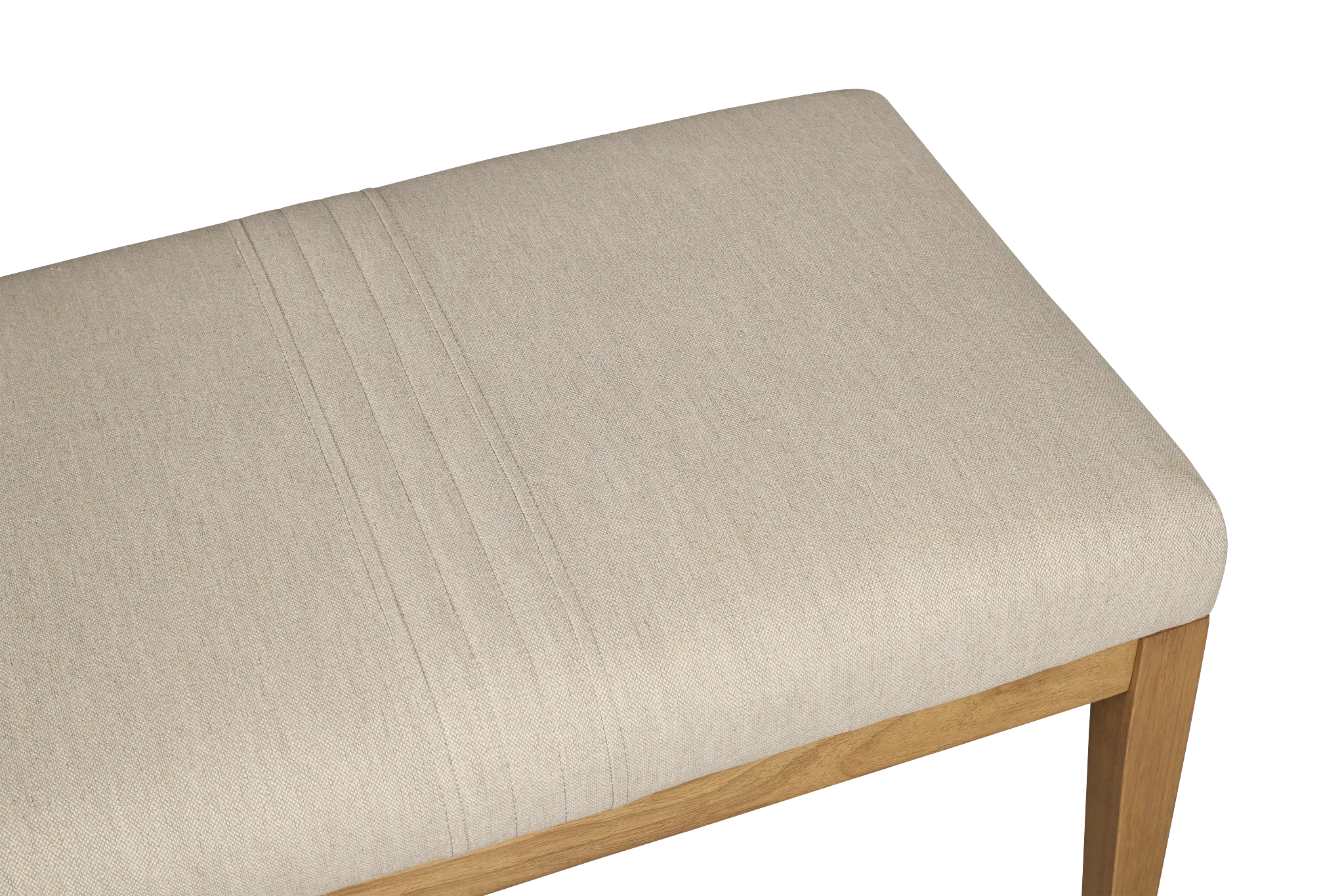Tahoe Light Tone Upholstered Dining Bench