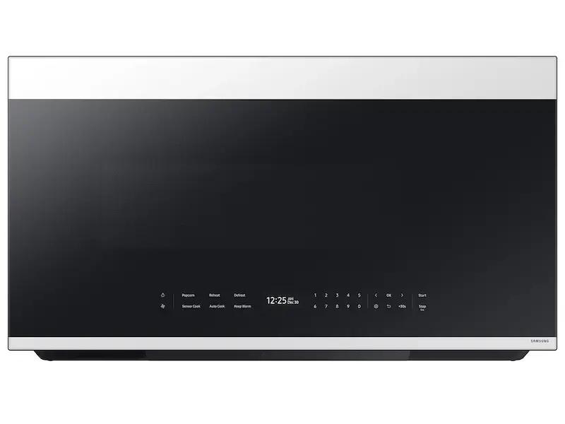 Samsung Bespoke Series White Over-the-range Microwave Samsung Bespoke Series White Over-the-range Microwave
