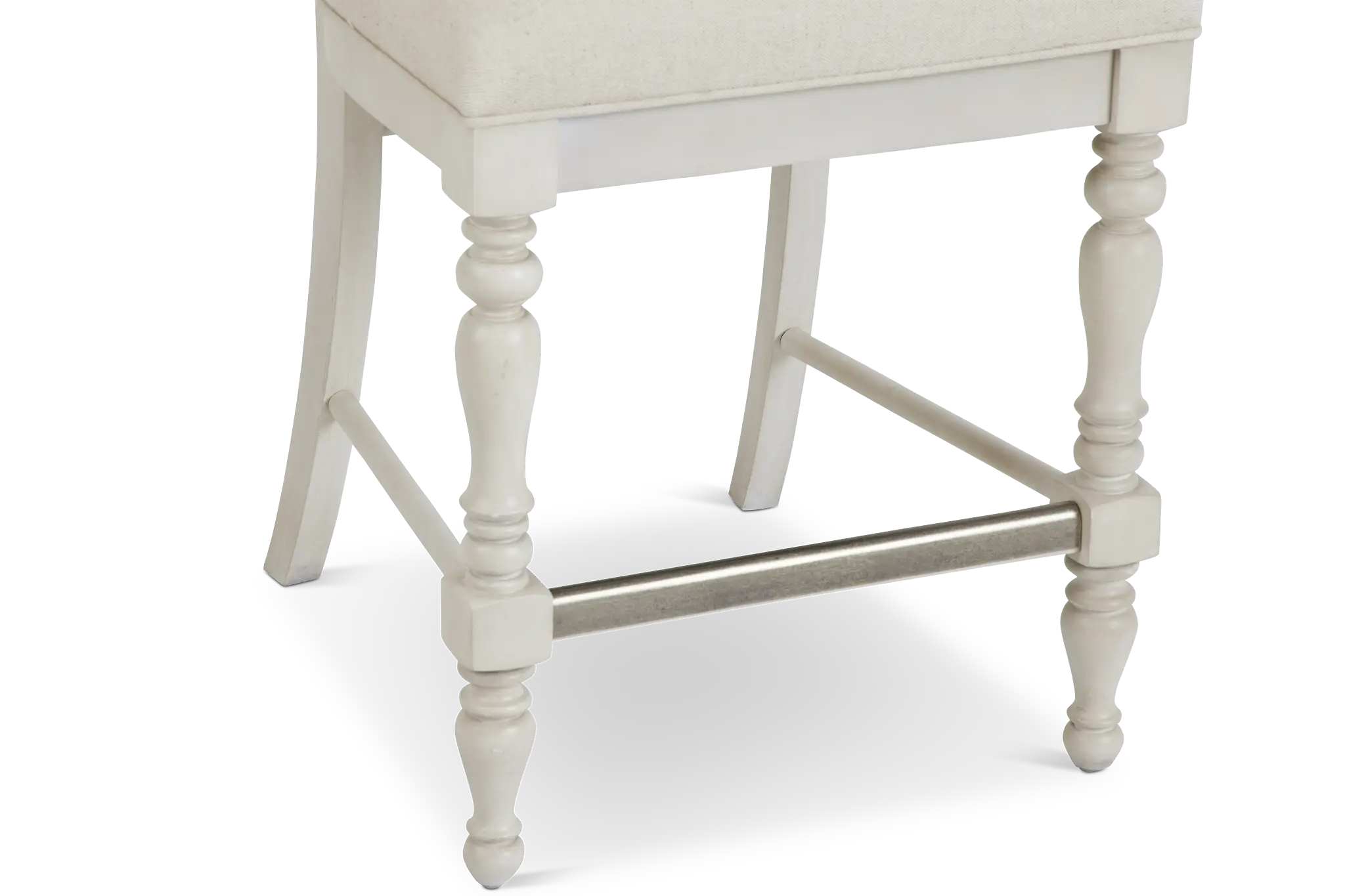 Savannah Ivory 24" Upholstered Barstool Savannah Ivory 24" Upholstered Barstool
