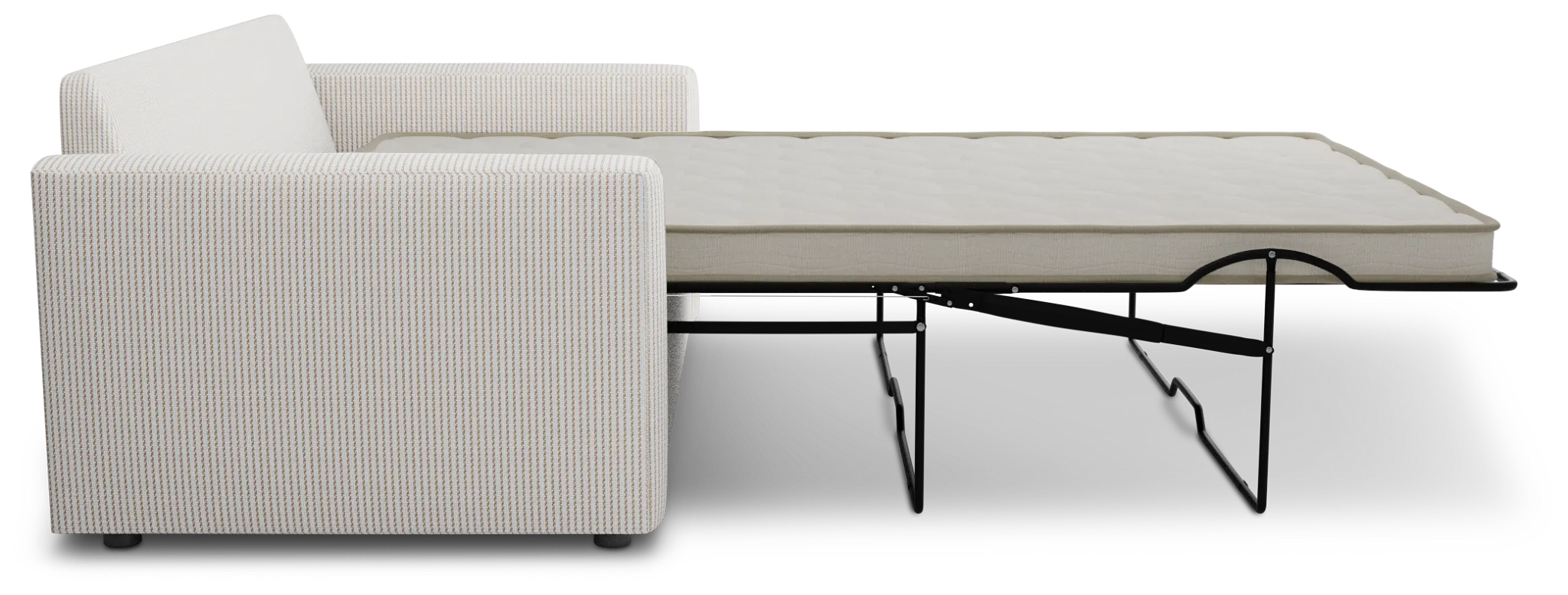 Siesta Lucy Light Beige Fabric Innerspring Sleeper