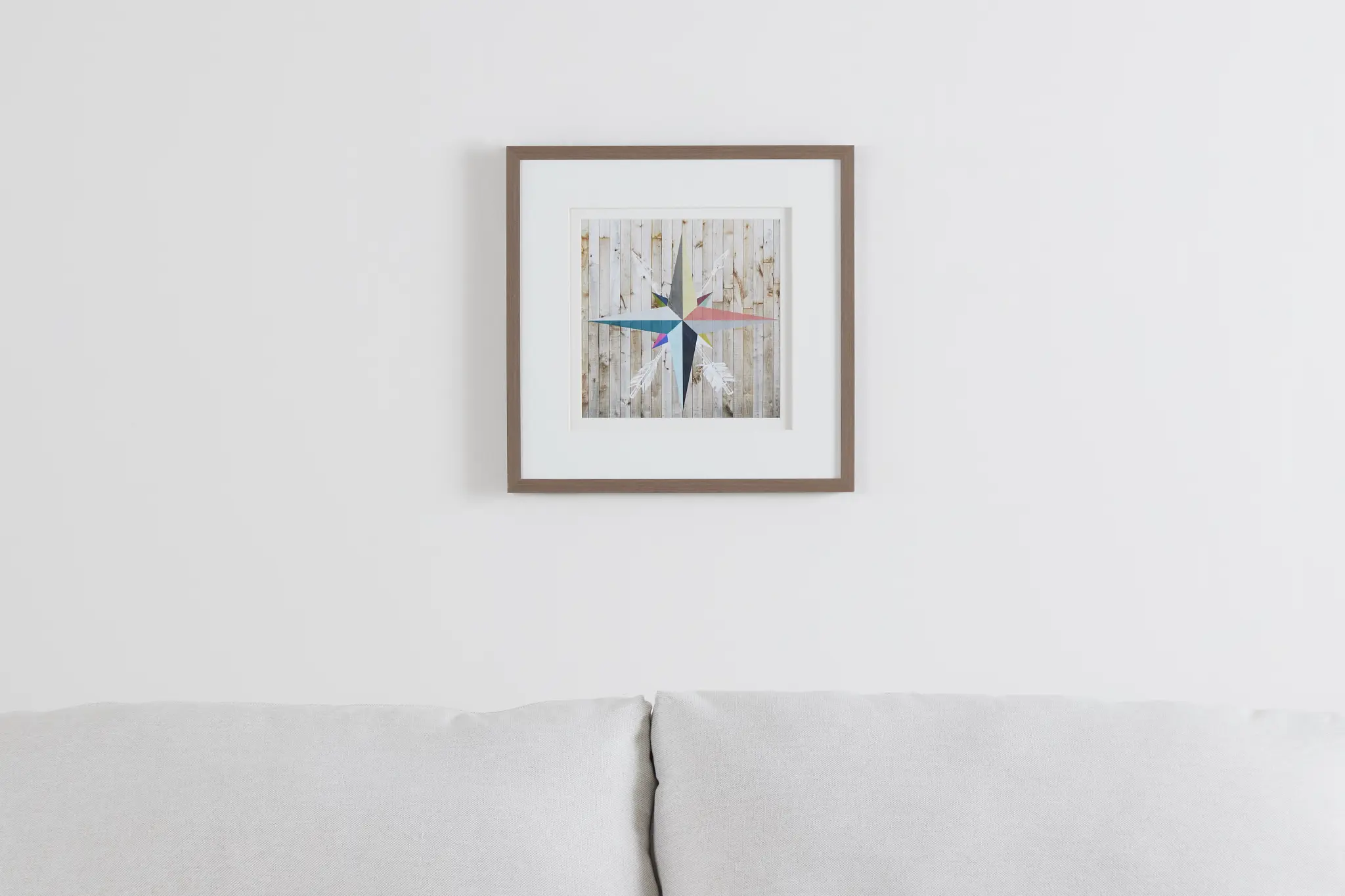 Compass Multicolored Framed Wall Art Compass Multicolored Framed Wall Art