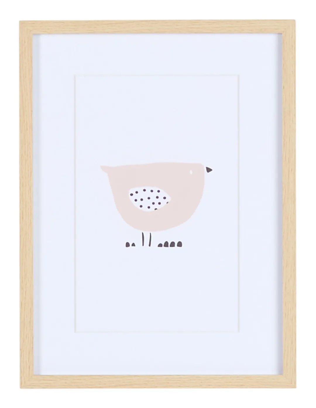 Finch Pink Framed Wall Art