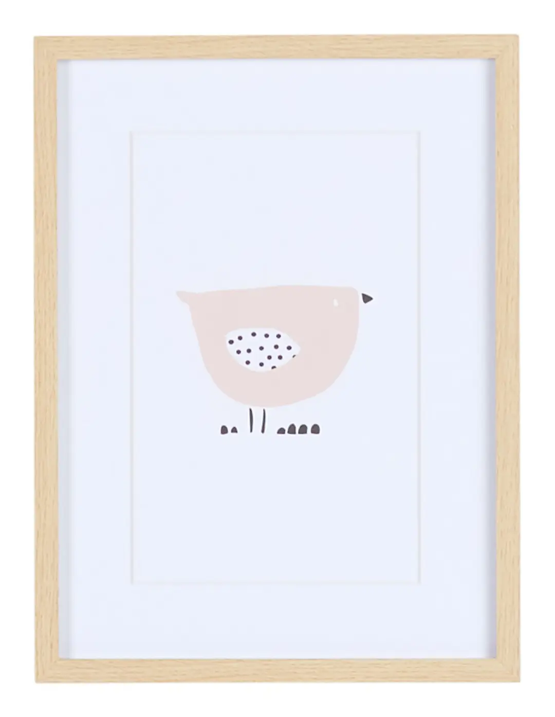 Finch Pink Framed Wall Art Finch Pink Framed Wall Art