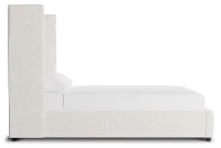 Captiva Natural Beauty Beige 60" Upholstered Shelter Bed