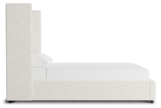 Captiva Natural Beauty Beige 60" Upholstered Shelter Bed
