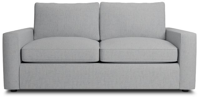 Siesta Delray Light Gray Fabric Sofa