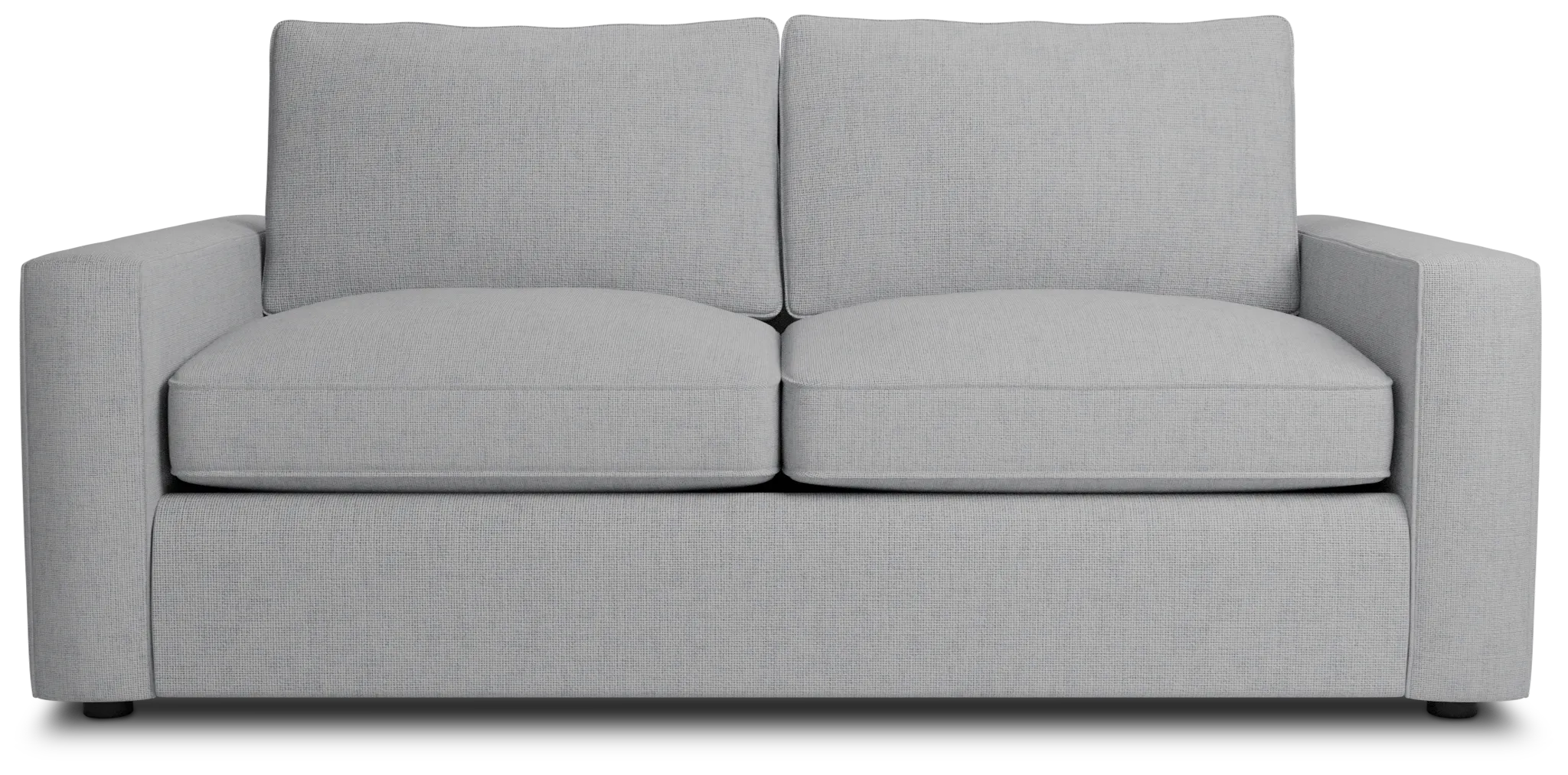Siesta Delray Light Gray Fabric Sofa