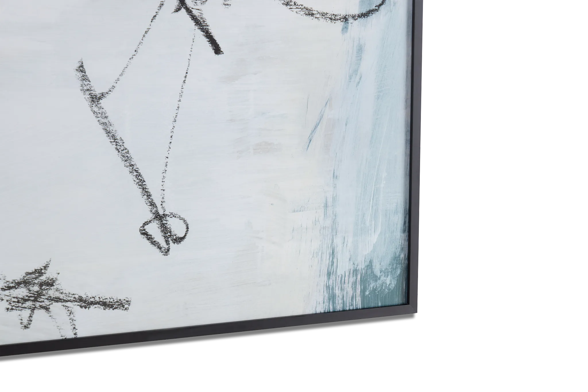 Clarise White Framed Wall Art