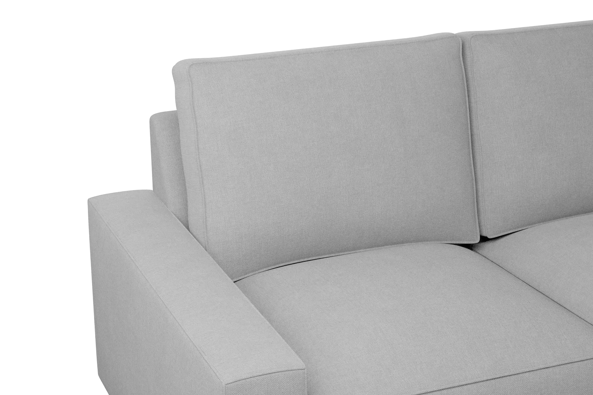 Edgewater Suave Gray Medium Right Chaise Sectional Edgewater Suave Gray Medium Right Chaise Sectional