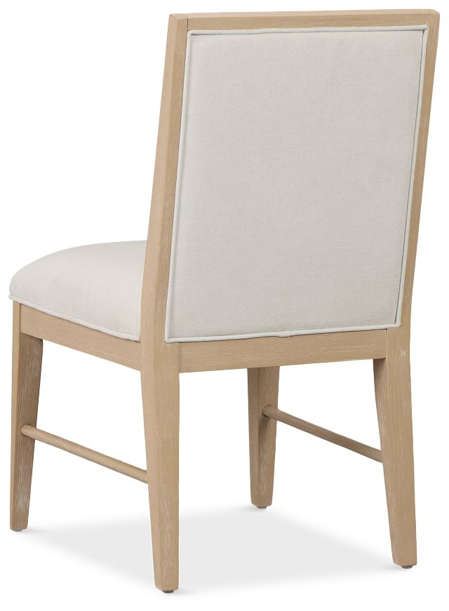Castello Light Tone Upholstered Side Chair