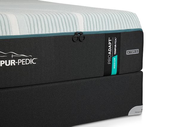 Tempur-pedic Tempur-proadapt Medium Hybrid Mattress Set