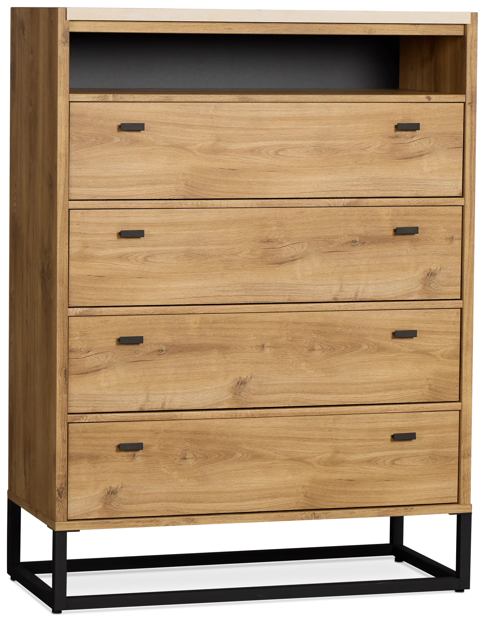 Perry Light Tone Stone Media Chest Perry Light Tone Stone Media Chest