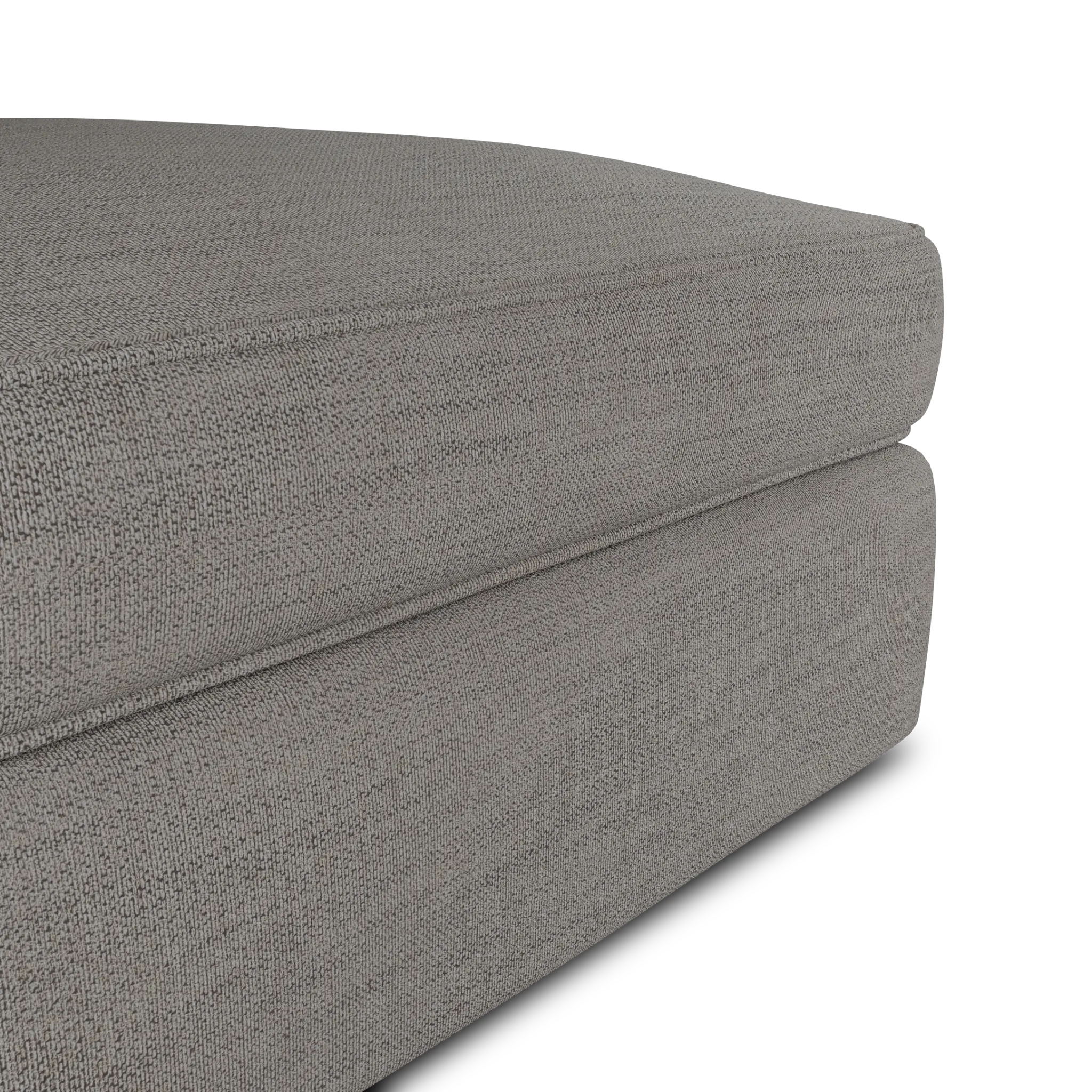 Siesta Maguire Pewter Fabric Ottoman Siesta Maguire Pewter Fabric Ottoman