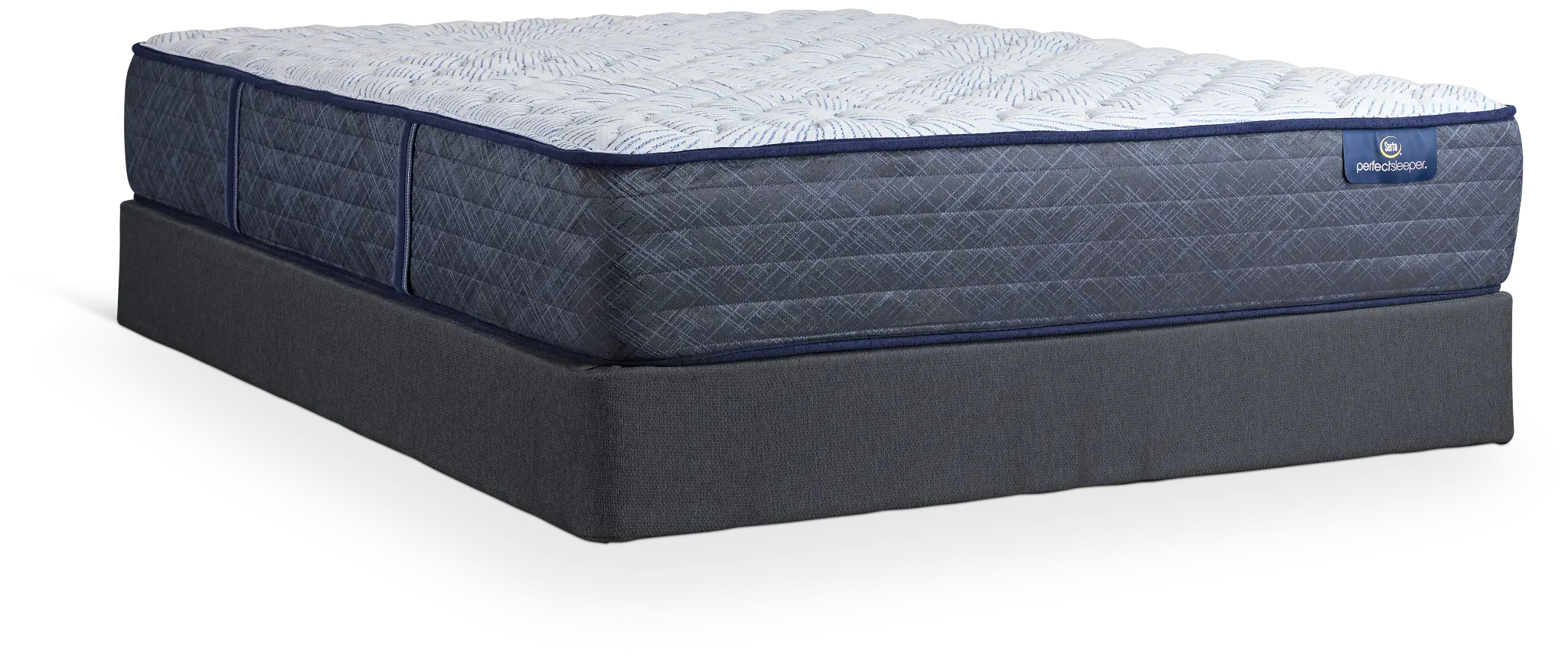 Serta Perfect Sleeper Blue Lagoon Nights Firm Mattress Set Serta Perfect Sleeper Blue Lagoon Nights Firm Mattress Set