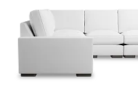 Edgewater Peyton White Medium Two-arm Sectional