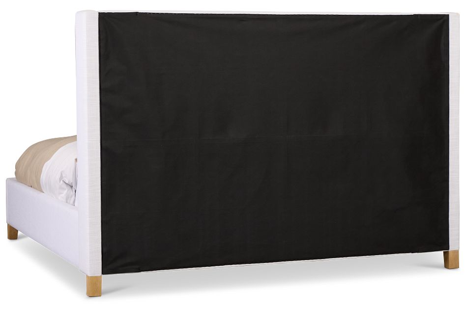 Nantucket White Uph Platform Bed