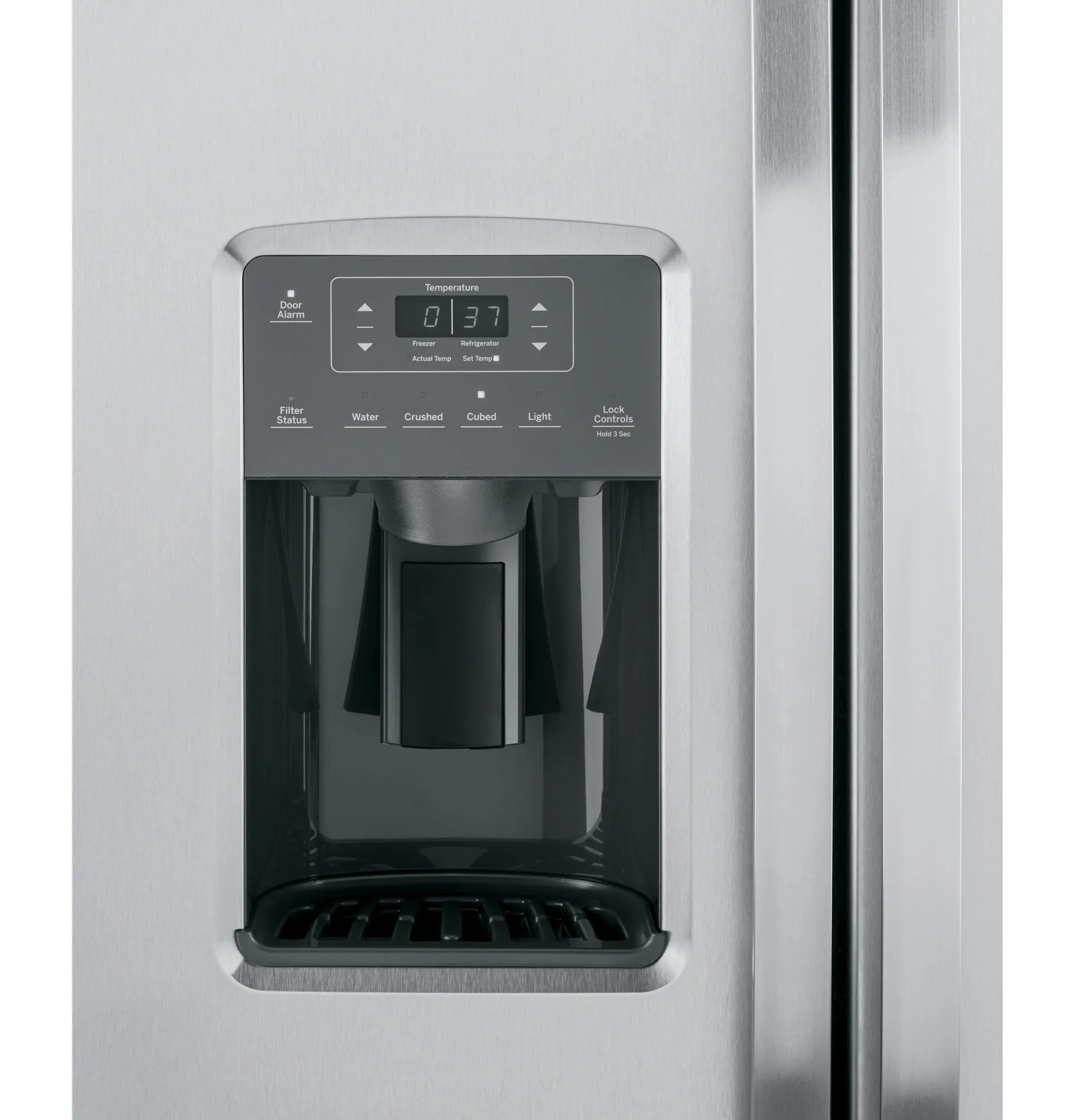 Ge Profile 23 Series Stainless Steel Side By Side Refrigerator