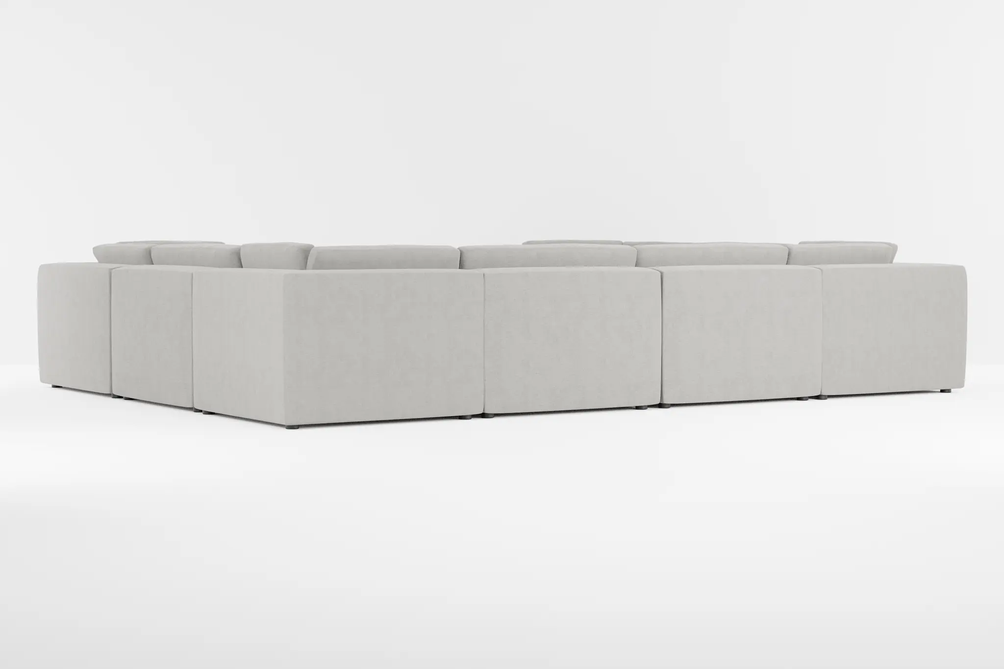 Destin Maguire Gray Fabric 8-piece Modular Sectional Destin Maguire Gray Fabric 8-piece Modular Sectional