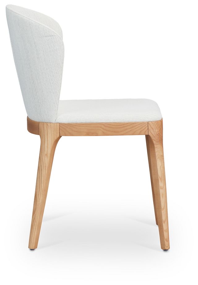 schuld litteken klein Nomad Light Beige Upholstered Side Chair With Light Tone Legs | Dining Room  - Chairs | City Furniture