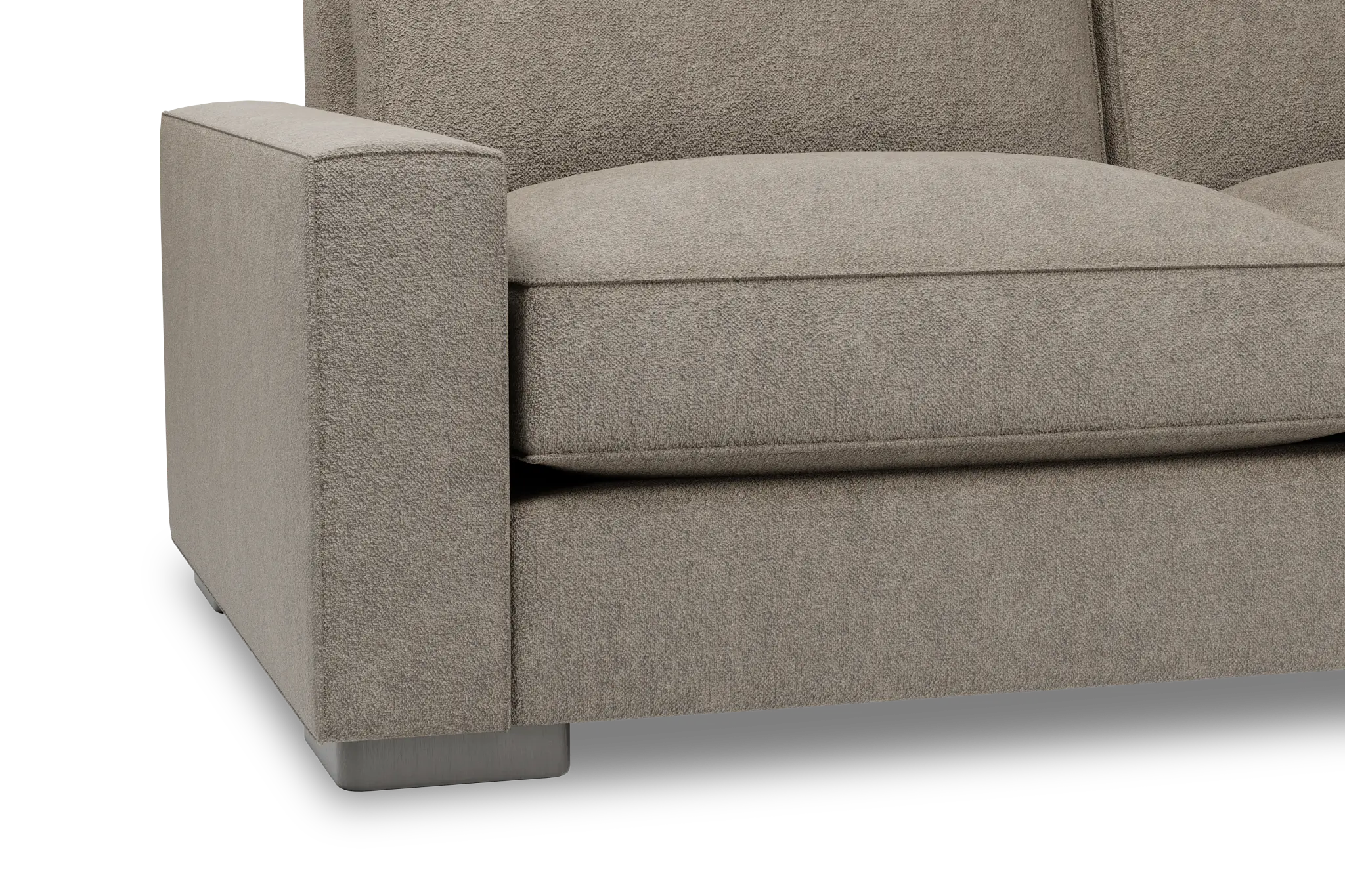 Edgewater Elite Brown 84" Sofa W/ 2 Cushions Edgewater Elite Brown 84" Sofa W/ 2 Cushions