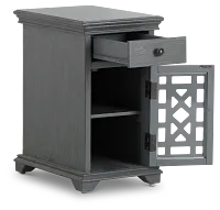 Alexis Dark Gray Small Cabinet