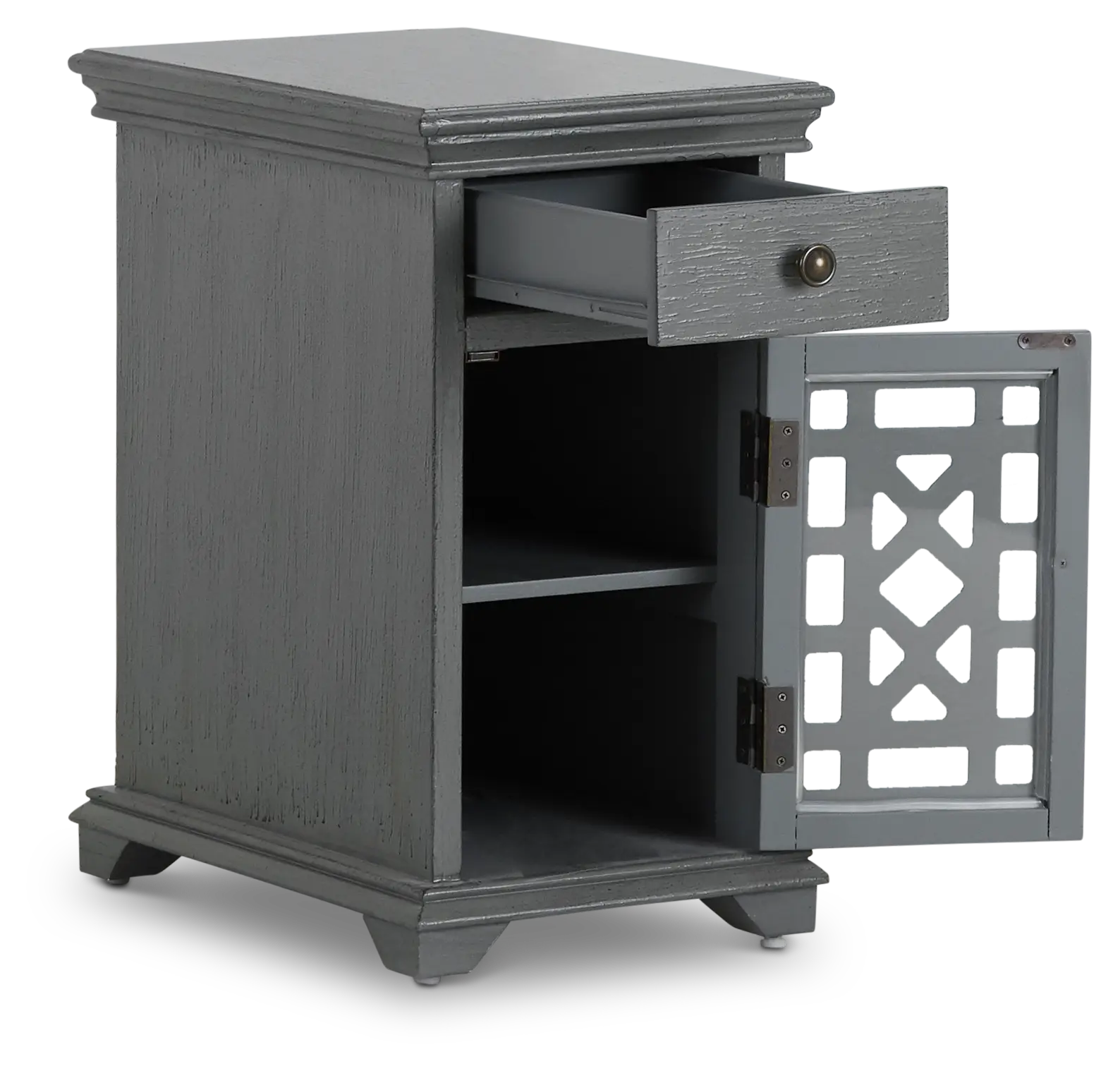 Alexis Dark Gray Small Cabinet Alexis Dark Gray Small Cabinet
