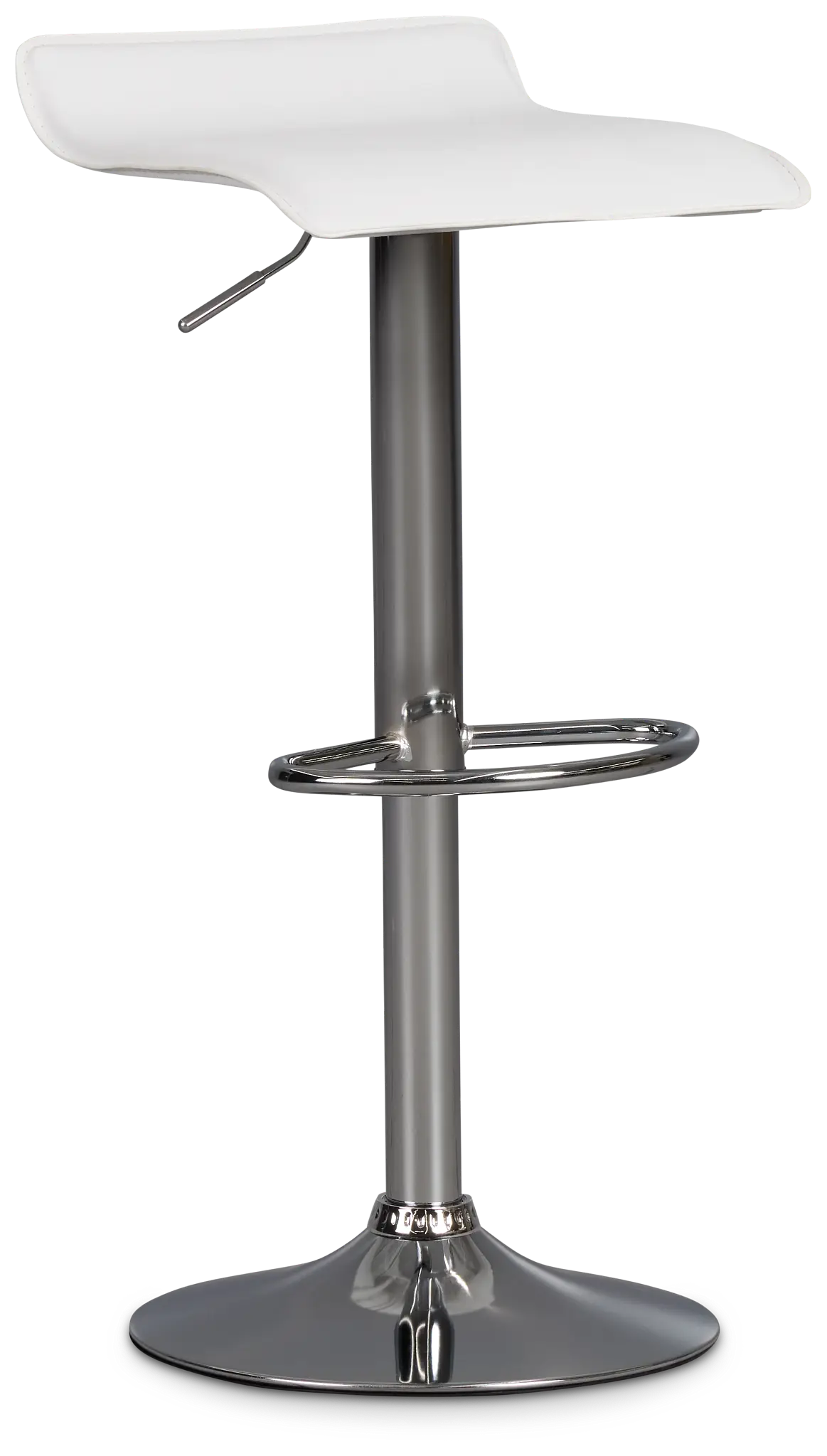 Colton White Adjustable Stool Colton White Adjustable Stool