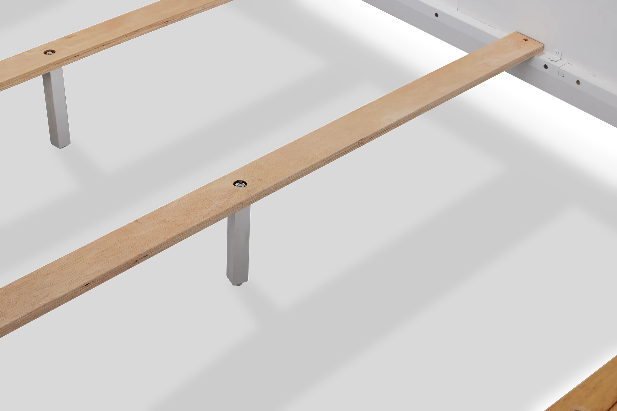 Heron Cove White Panel Bed With Lights