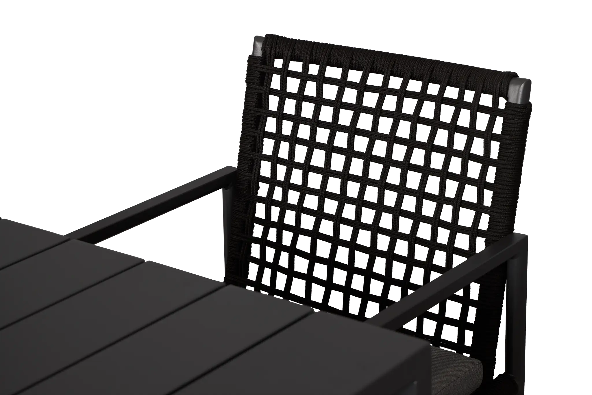 Sunrise Dark Gray 35" Square Table & 4 Aluminum Arm Chairs Sunrise Dark Gray 35" Square Table & 4 Aluminum Arm Chairs