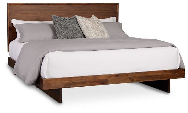Bowery Dark Tone Panel Bed