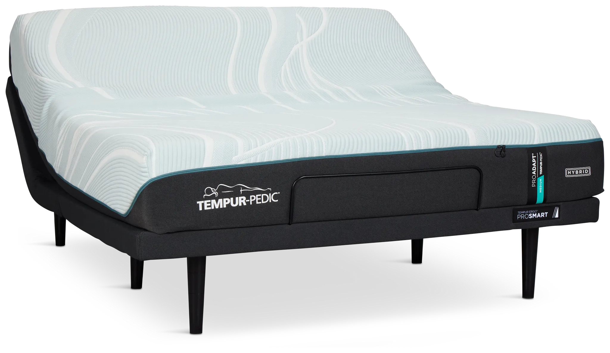Tempur-pedic Tempur-proadapt Medium Hybrid Ergo Prosmart Adjustable Mattress Set