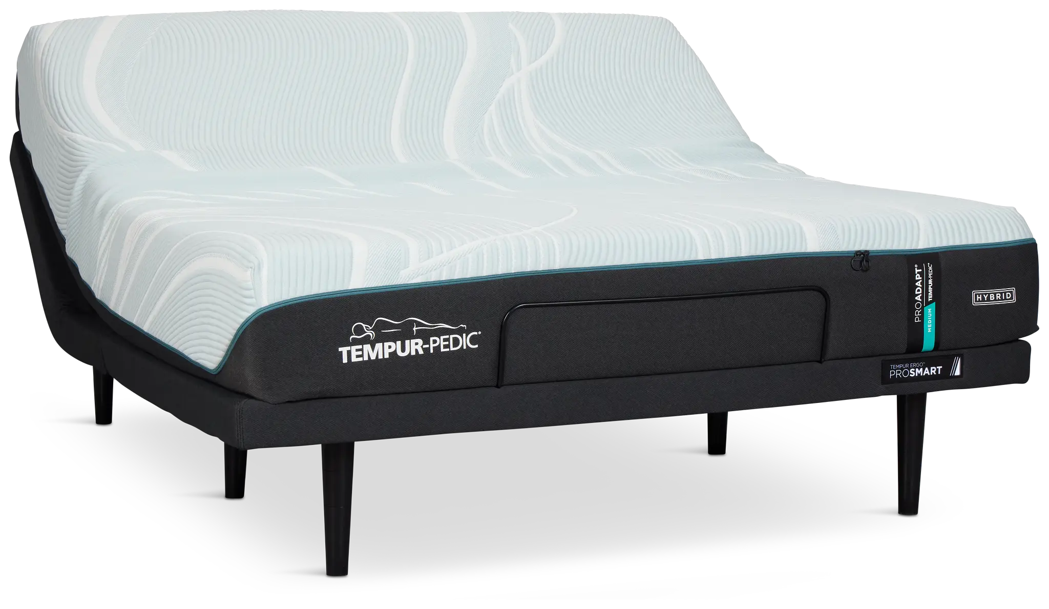 Tempur-pedic Tempur-proadapt Medium Hybrid Ergo Prosmart Adjustable Mattress Set Tempur-pedic Tempur-proadapt Medium Hybrid Ergo Prosmart Adjustable Mattress Set