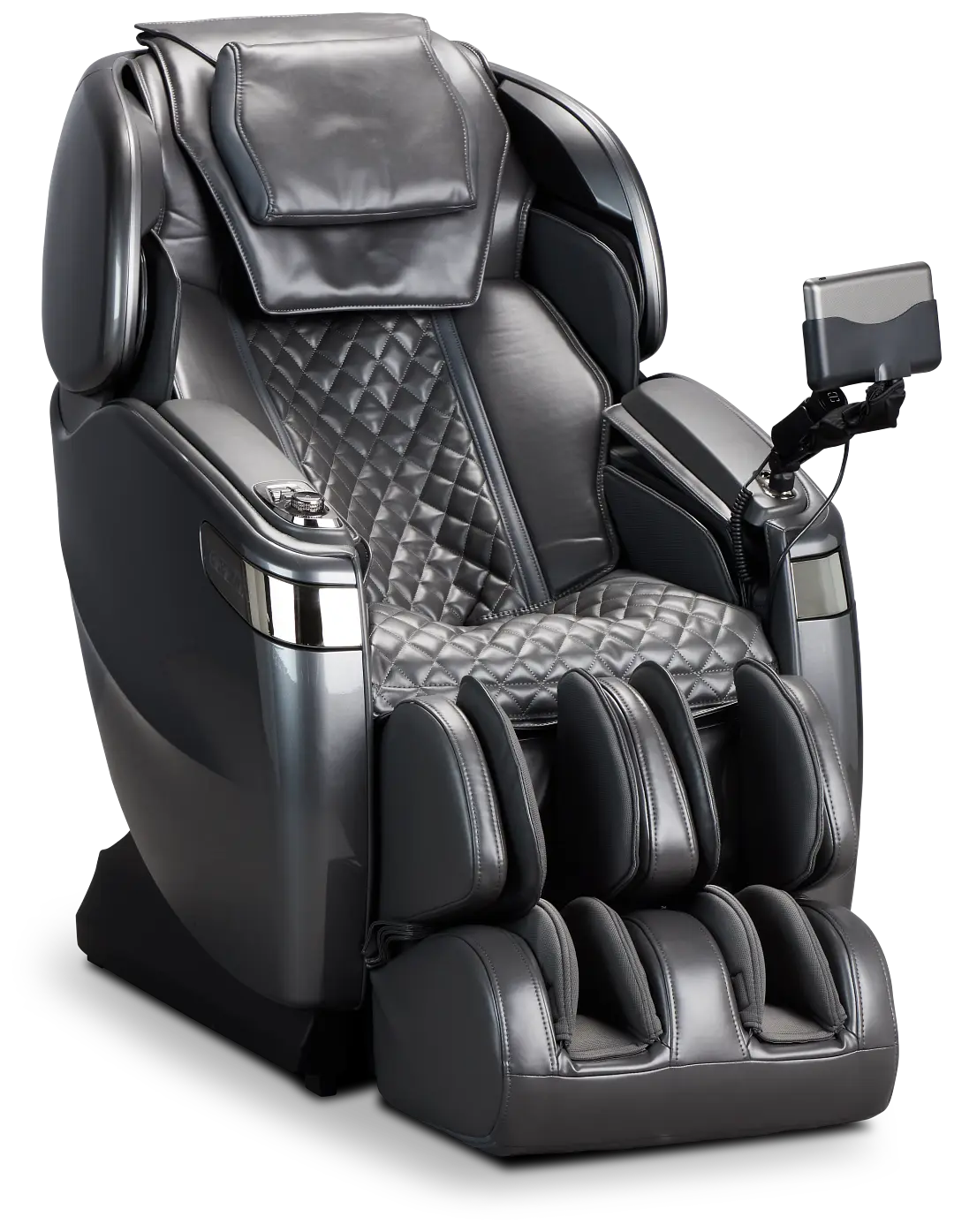 Qi Xe Dark Gray Micro Massage Chair Qi Xe Dark Gray Micro Massage Chair