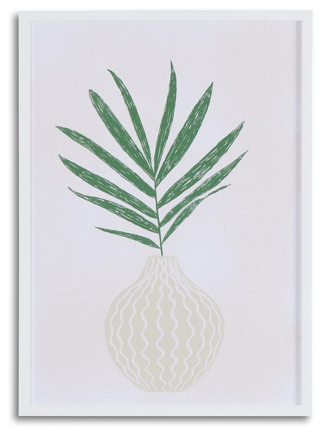 Lilo Green Framed Wall Art