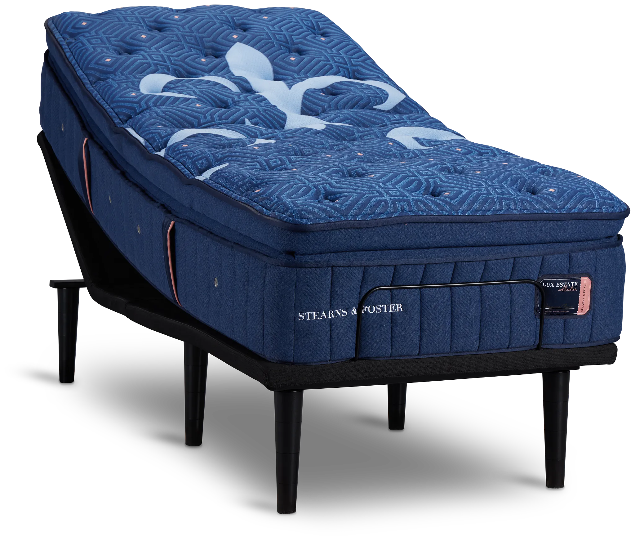 Stearns & Foster Lux Estate Soft Ease Adjustable Mattress Set