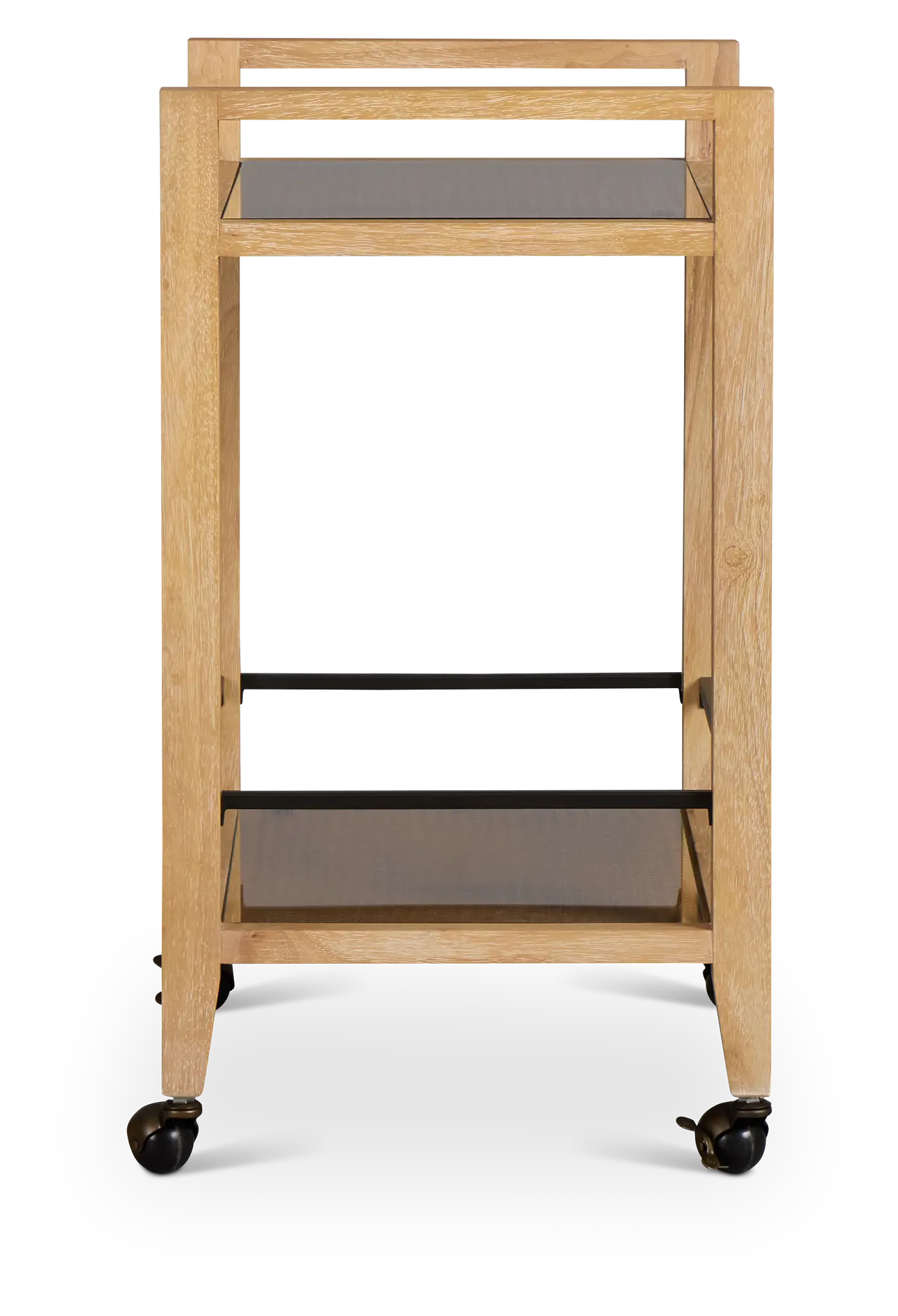 Nantucket Light Tone Woven Bar Cart Nantucket Light Tone Woven Bar Cart