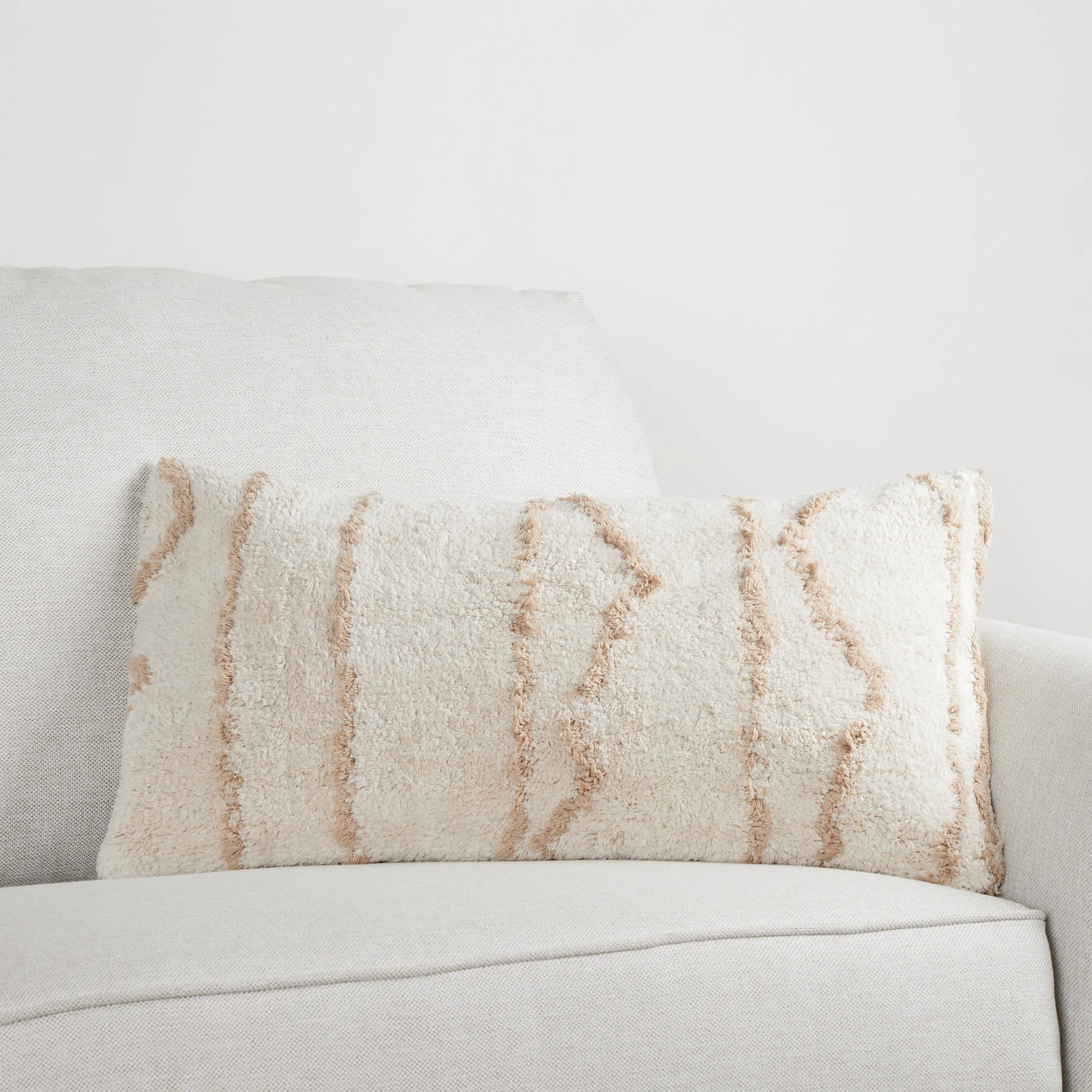Marva Ivory Accent Pillow