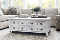 Heron Cove White Lift Coffee Table