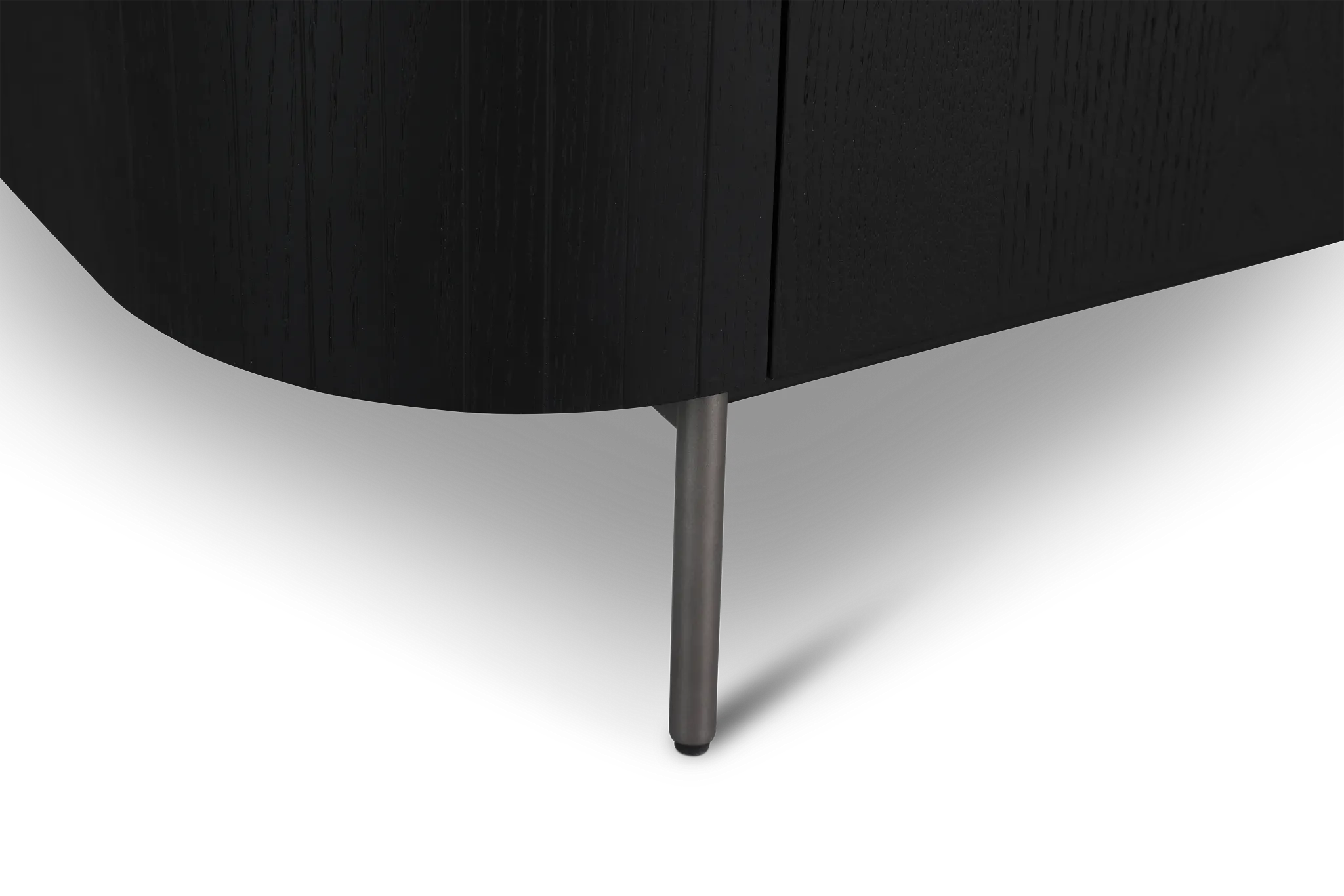 Nomad Black Round Buffet