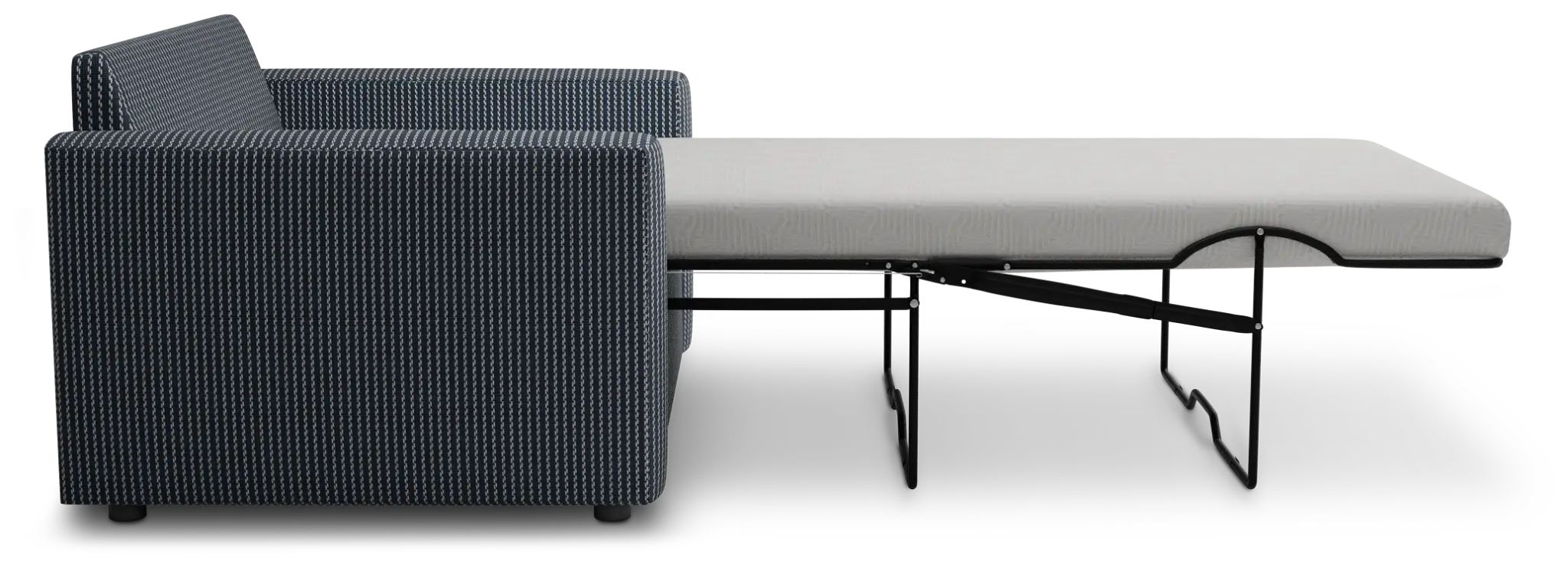 Siesta Lucy Navy Fabric Cooling Memory Foam Sleeper Siesta Lucy Navy Fabric Cooling Memory Foam Sleeper