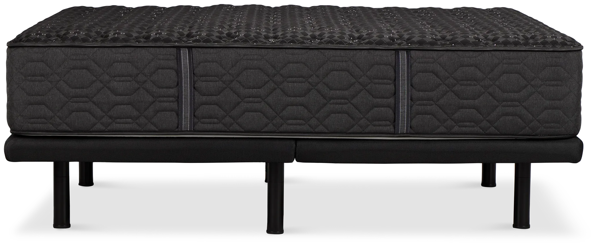 Beautyrest Black Series Three Extra Firm Elite Adjustable Mattress Set