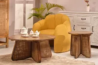Marli Mid Tone Round Coffee Table