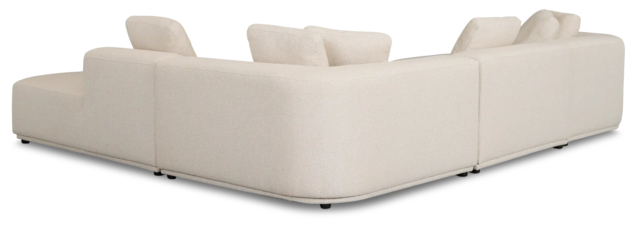 Catalina Beige Fabric Medium Left Chaise Sectional Catalina Beige Fabric Medium Left Chaise Sectional