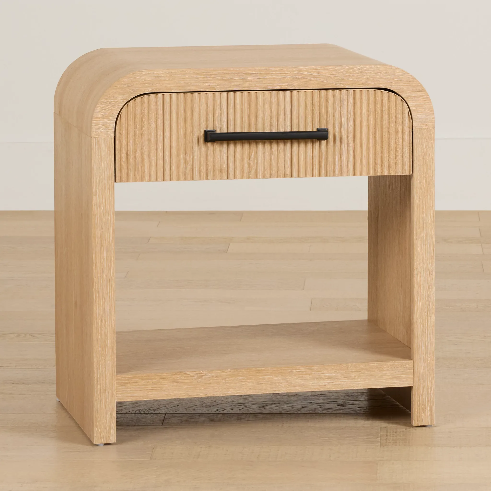 Lyndie Light Tone 1-drawer Nightstand