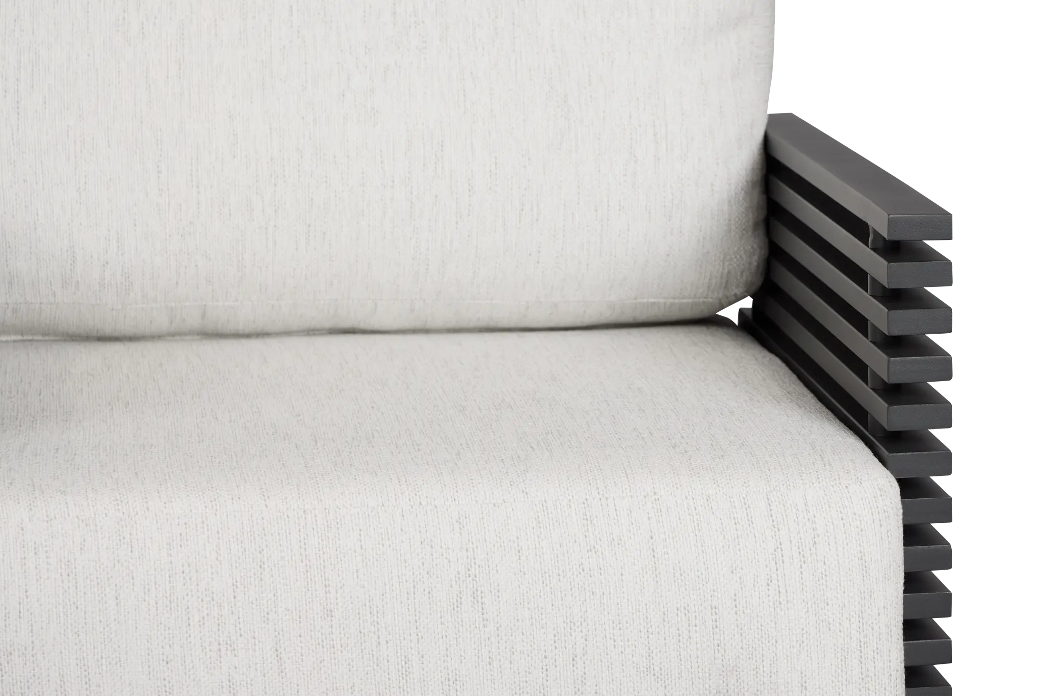 Monterey Black Aluminum Swivel Chair With Light Gray Cushions Monterey Black Aluminum Swivel Chair With Light Gray Cushions