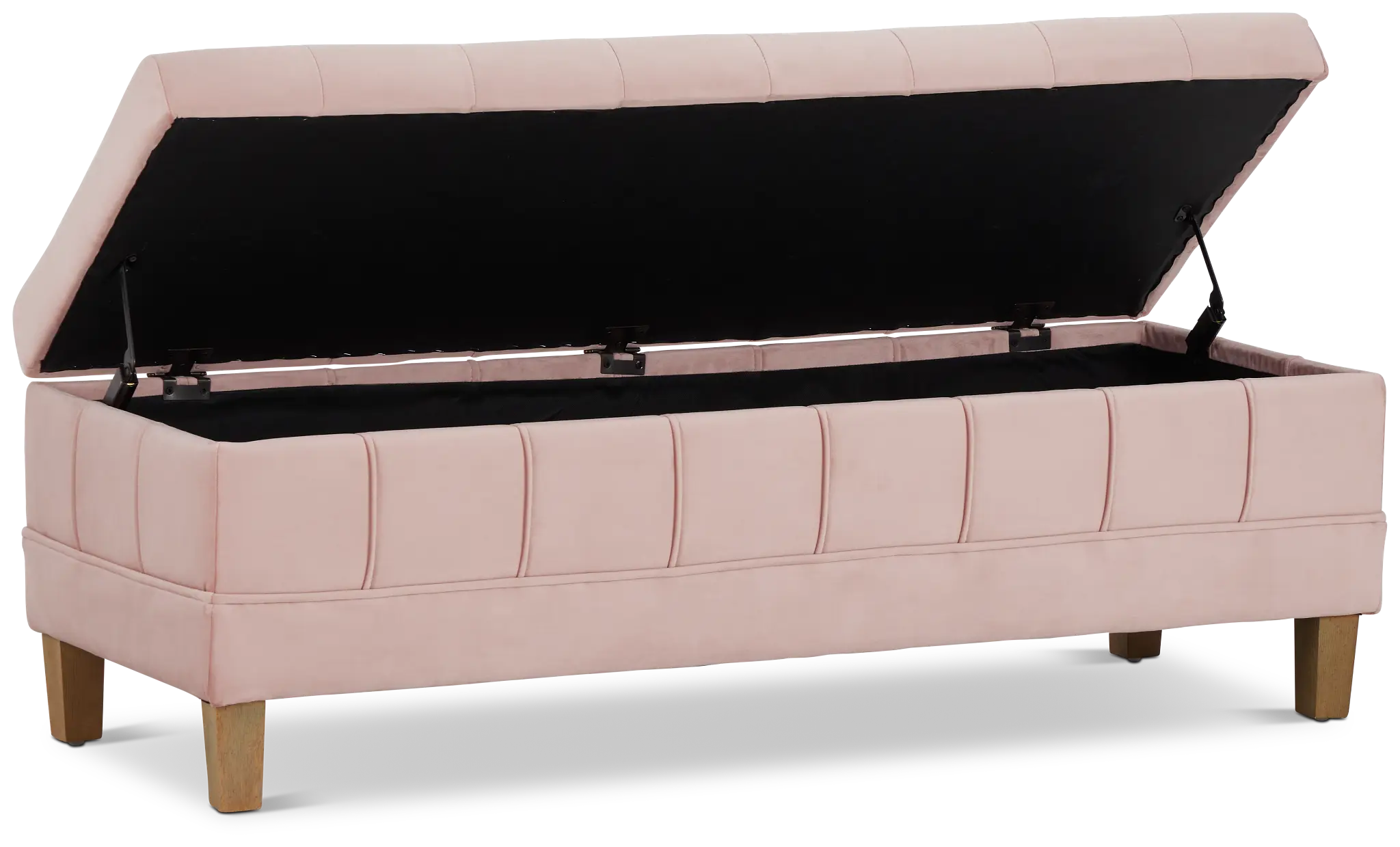 Crosby Pink Storage Bench Crosby Pink Storage Bench
