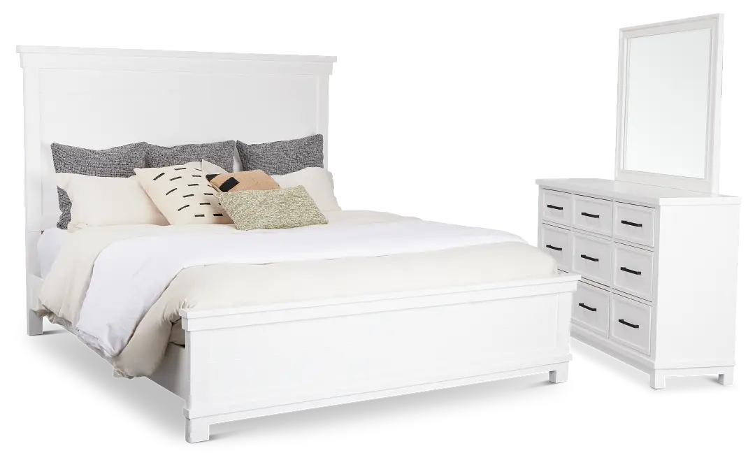 Anton White Panel Bedroom Anton White Panel Bedroom